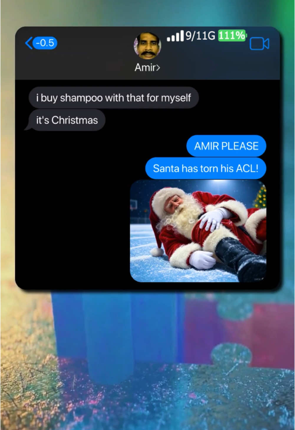 Can Amir save Christmas?😱🎄#textingstories #texting #texts #fyp #textingstory #viral_video 