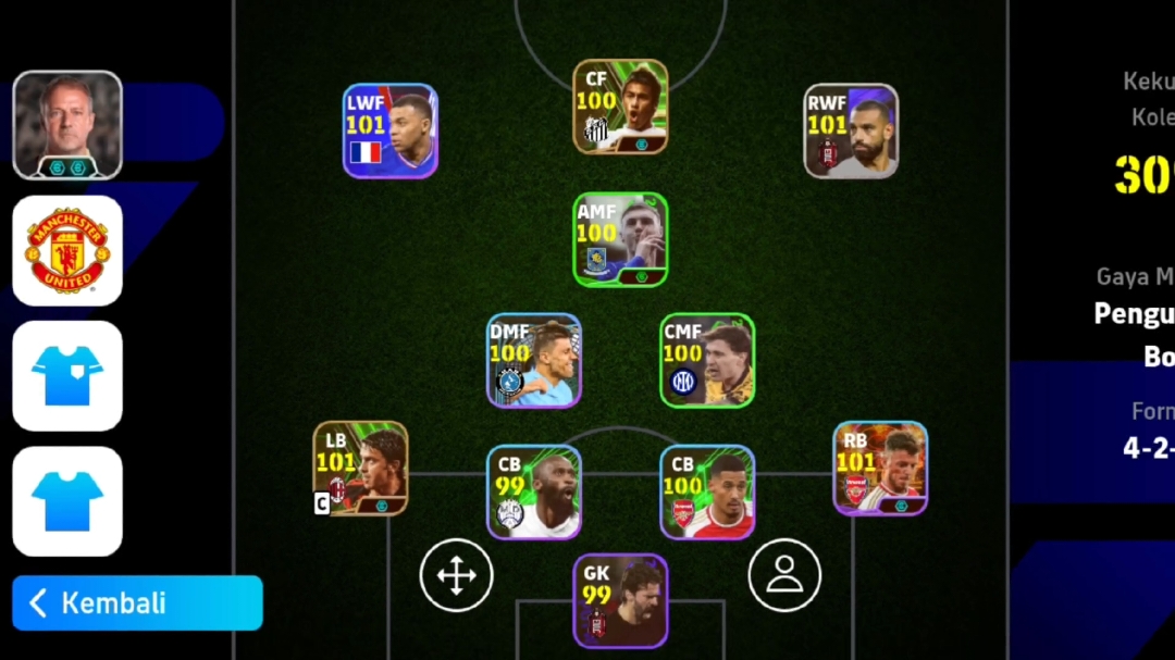 gaya main ball possesion bisa main counter attack #efootball #efootballmobile #efootball2025 #fyp 