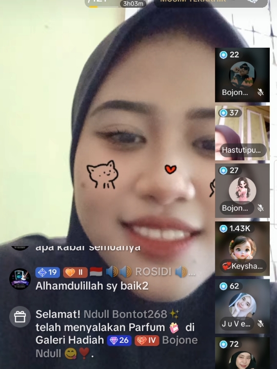 trimakasih buat semuanya sehat dan bahagia selalu ya😘😘😘