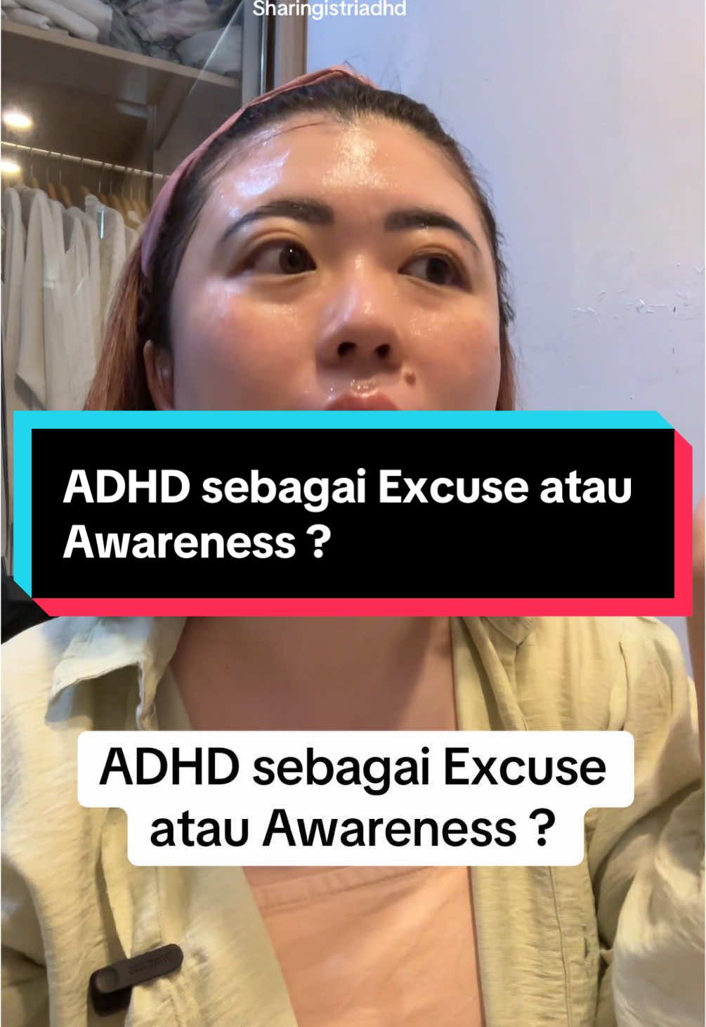 Walau aku berusaha untuk tidak menjadikan ADHD sebagai excuse, aku percaya aku masih punya moment moment di  mana aku berpikir, 