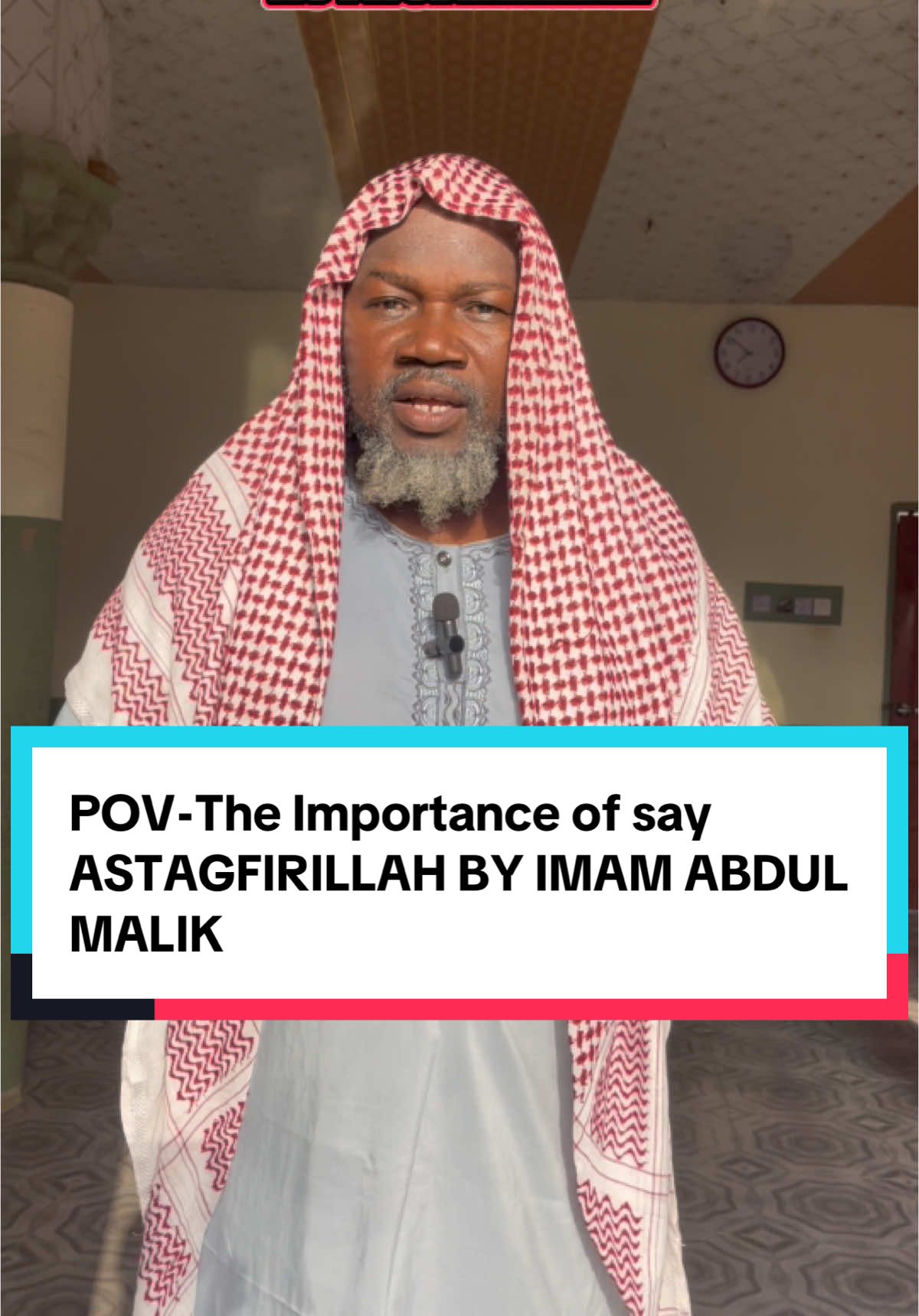 POV-The Importance of say  ASTAGFIRILLAH by Imam ABDUL MALIK #thisday #muslimtiktok #ISLAM #trending #vidoe #fpyシ #tiktok #worldwide 