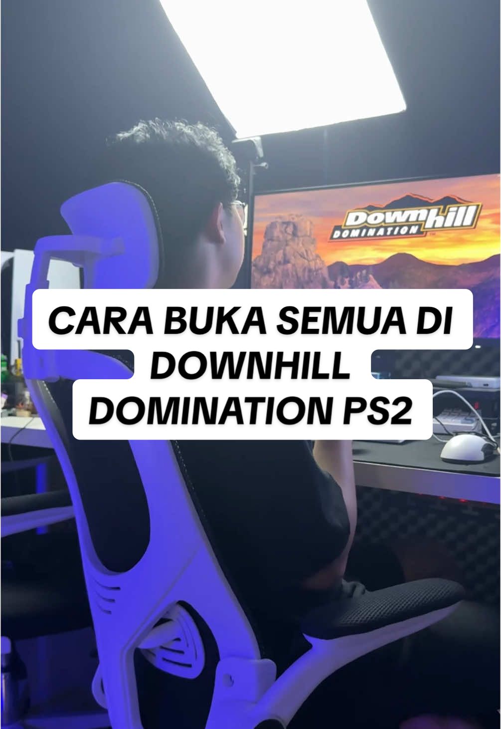 Cara buka semua di downhill domination ps2 #gamerystation #serunyamaingame #downhilldomination 