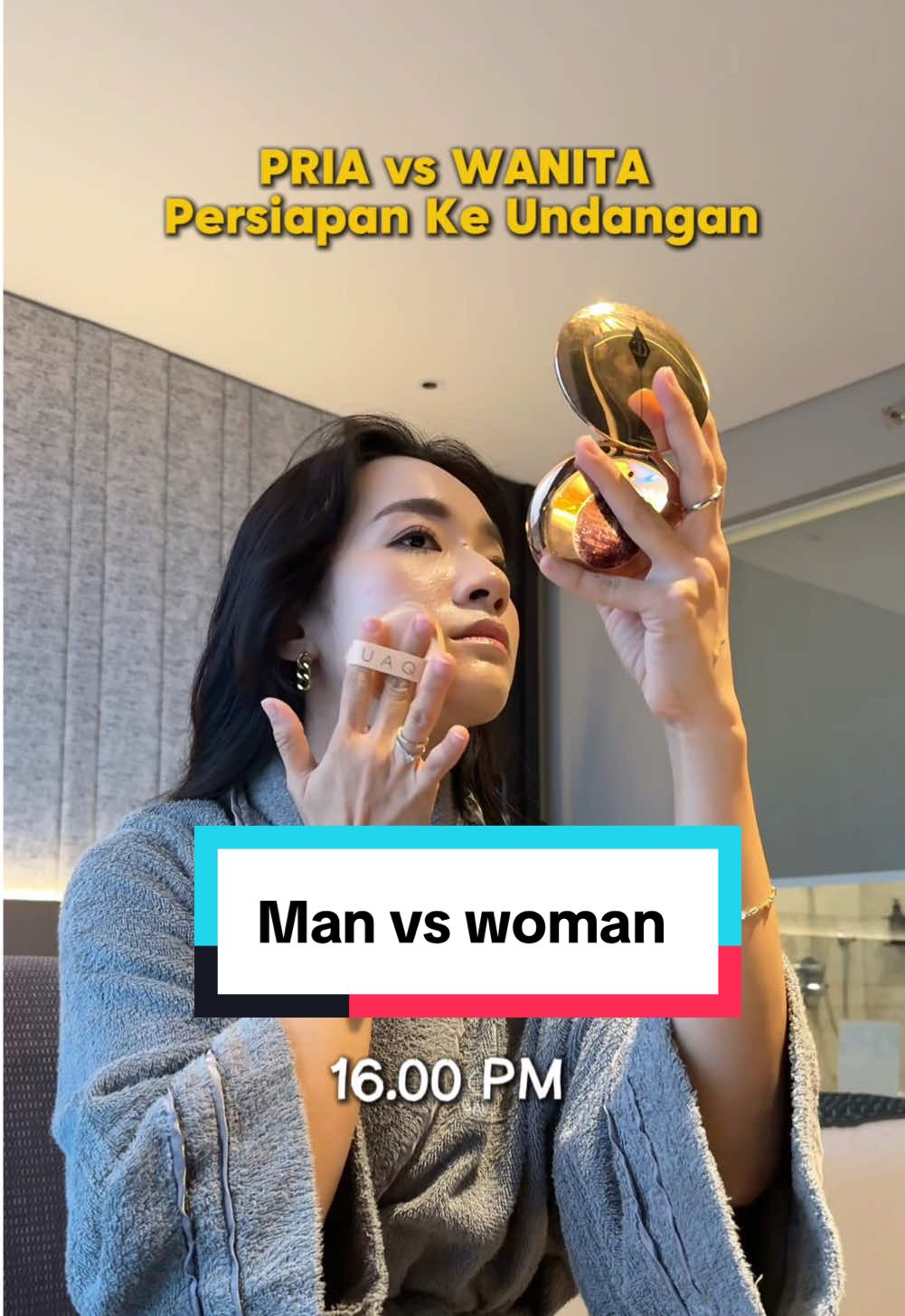 Saya yakin kamu pun merasakan! The struggle is real !  #makeup #videolucu #holidaytiktok 