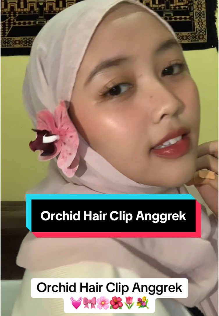 KALIAN HARUS BGT PUNYAA INII 😩😭🌺🌸 cantikkkkk bangeeetttt!!!!! #hairclip #hairclipstyle #jepithijab #orchid @giftoen.id #anggrek