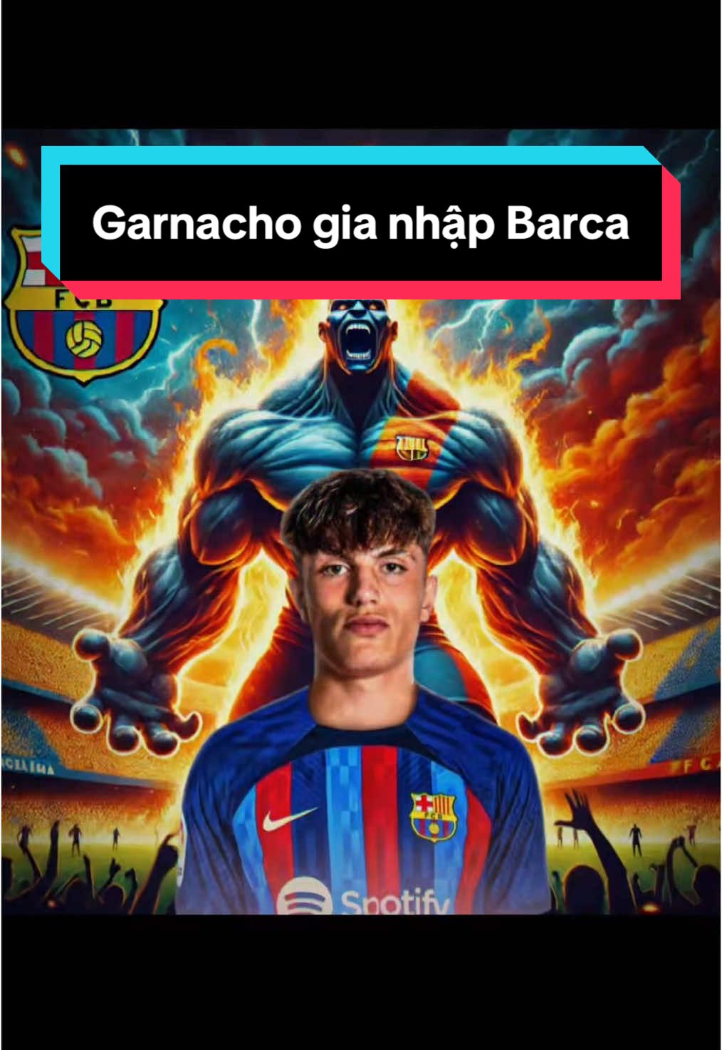 Garnacho gia nhập Barca #manchesterunited #barcelona #football #garnacho 