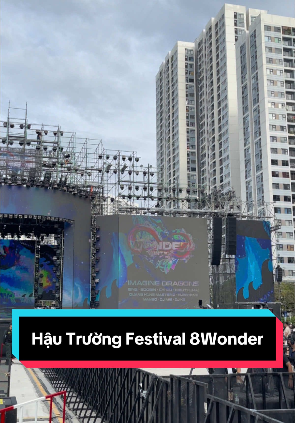 Dàn ekip livestream góp phần tạo nên thành công của 8wonder 🎥 #8wonder #vinwonders #festival #cameraman 