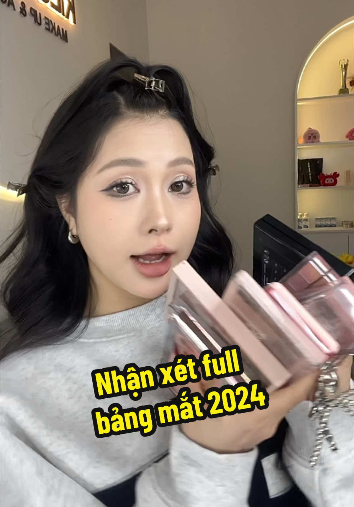 Recoment cho người mới romand03 nhé #trinhkieunhung #reviewlamdep #BeautyTok #makeup #bangmat #reviewbangmat 