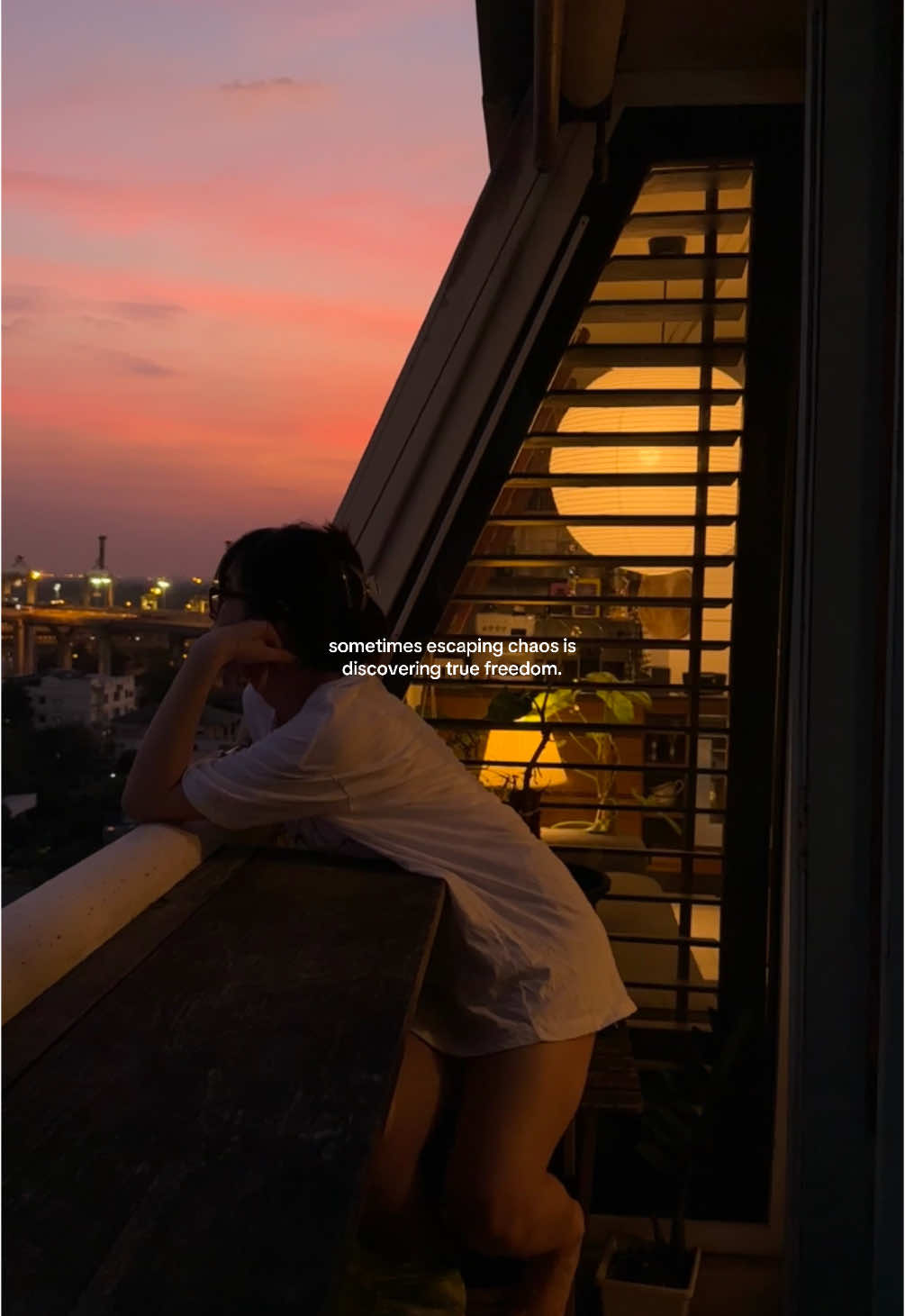 In the quiet, I realize chaos didn't follow. #fyp #tiktok #mood 