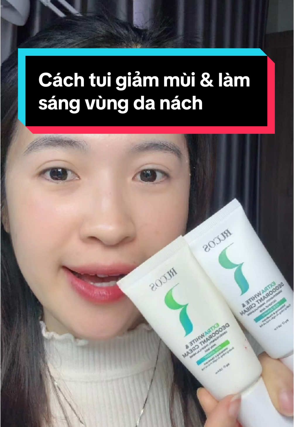 Vừa giảm mùi vừa làm sáng rất tiện luôn nha #tutydaily #rucos 