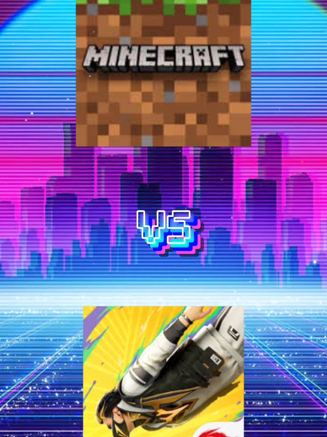 Minecraft vs Free fire #Minecraft #freefire 