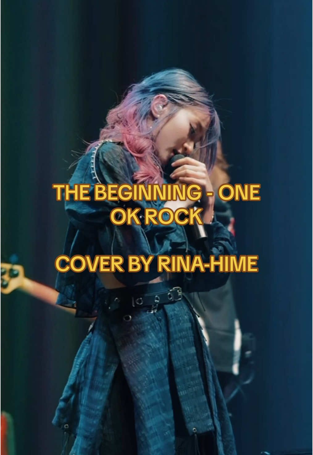 Cover of The Beginning by @ONE OK ROCK Live at @Comic Fiesta 2024  From a fan to another fans ❤️  📹 Mun Wanderer #comicfiesta2024 #thebeginning #oneokrock 