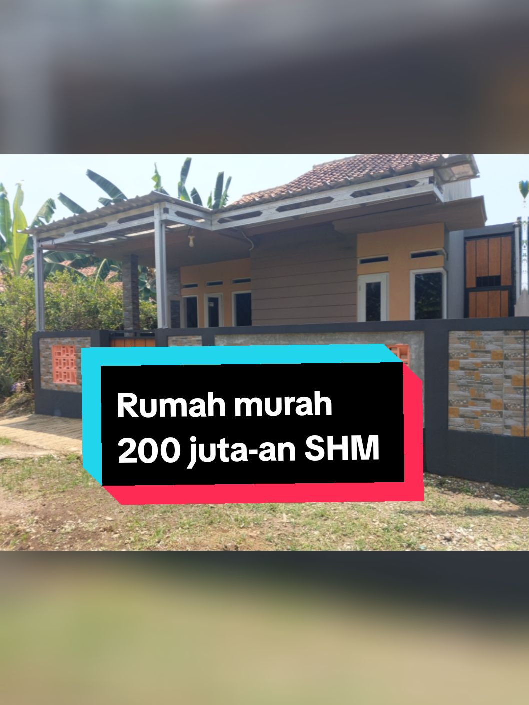 Rumah second siap huni luas 72 meter surat SHM dekat Ipb Darmaga Bogor #ready #bismillah #murah #dijual #fyp #property #jualcepat #jakarta 