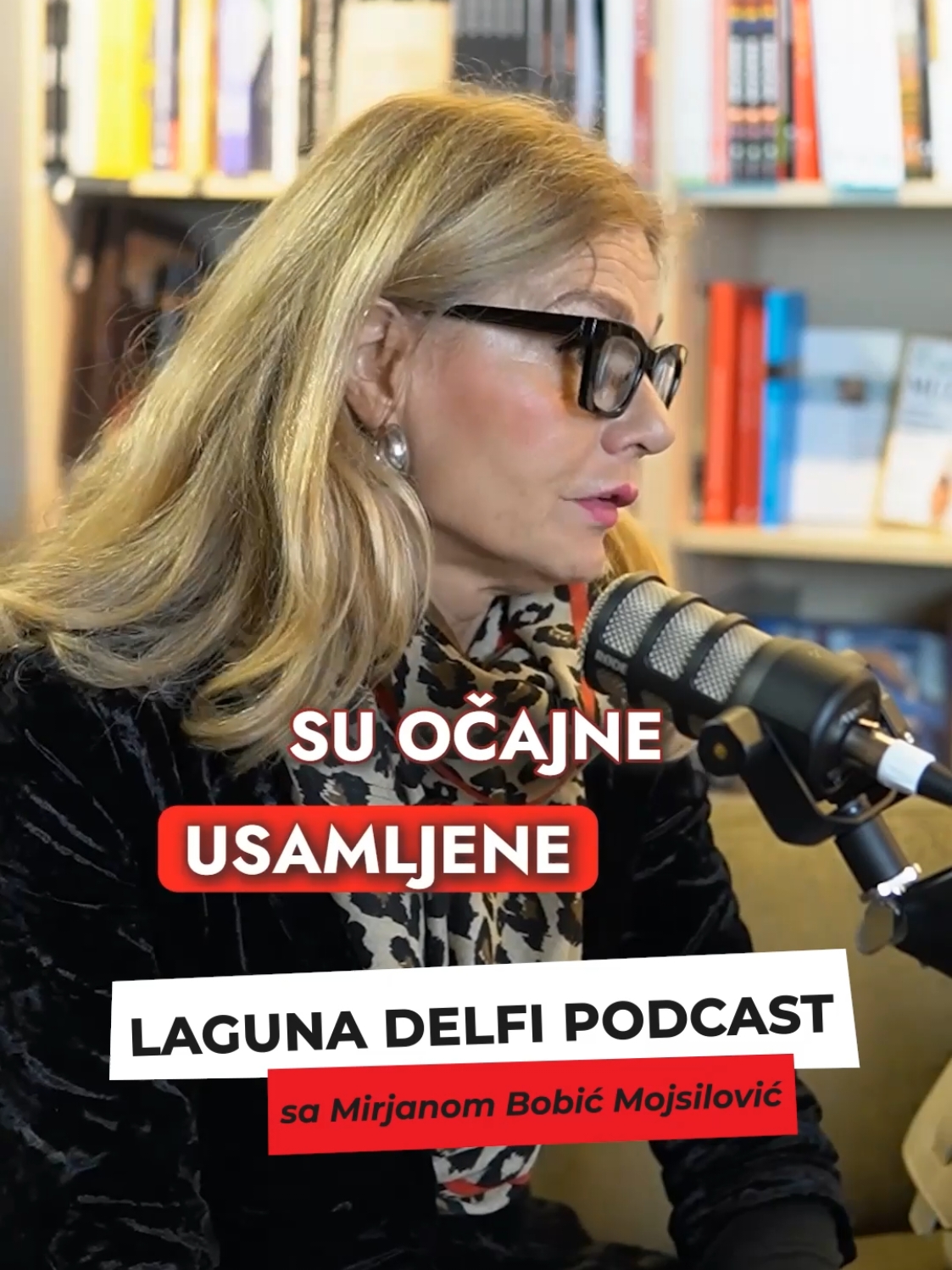 Da li žene danas imaju dovoljno slobode? 💭 U novoj epizodi našeg podkasta, autorka bestselera i slikarka Mirjana Bobić Mojsilović iznosi svoje mišljenje – iskreno, provokativno i inspirativno. 💬✨ Gledajte do kraja, podelite sa prijateljima i pišite nam u komentarima da li se slažete i šta za vas znači sloboda?👇🎙 #interview #viral #BookTok #preporukice #laguna #podcast #podkast #fyp #writer #booklover #bookstore #book #tbr #intervju #delfiknjižare  @knjizara_delfi 