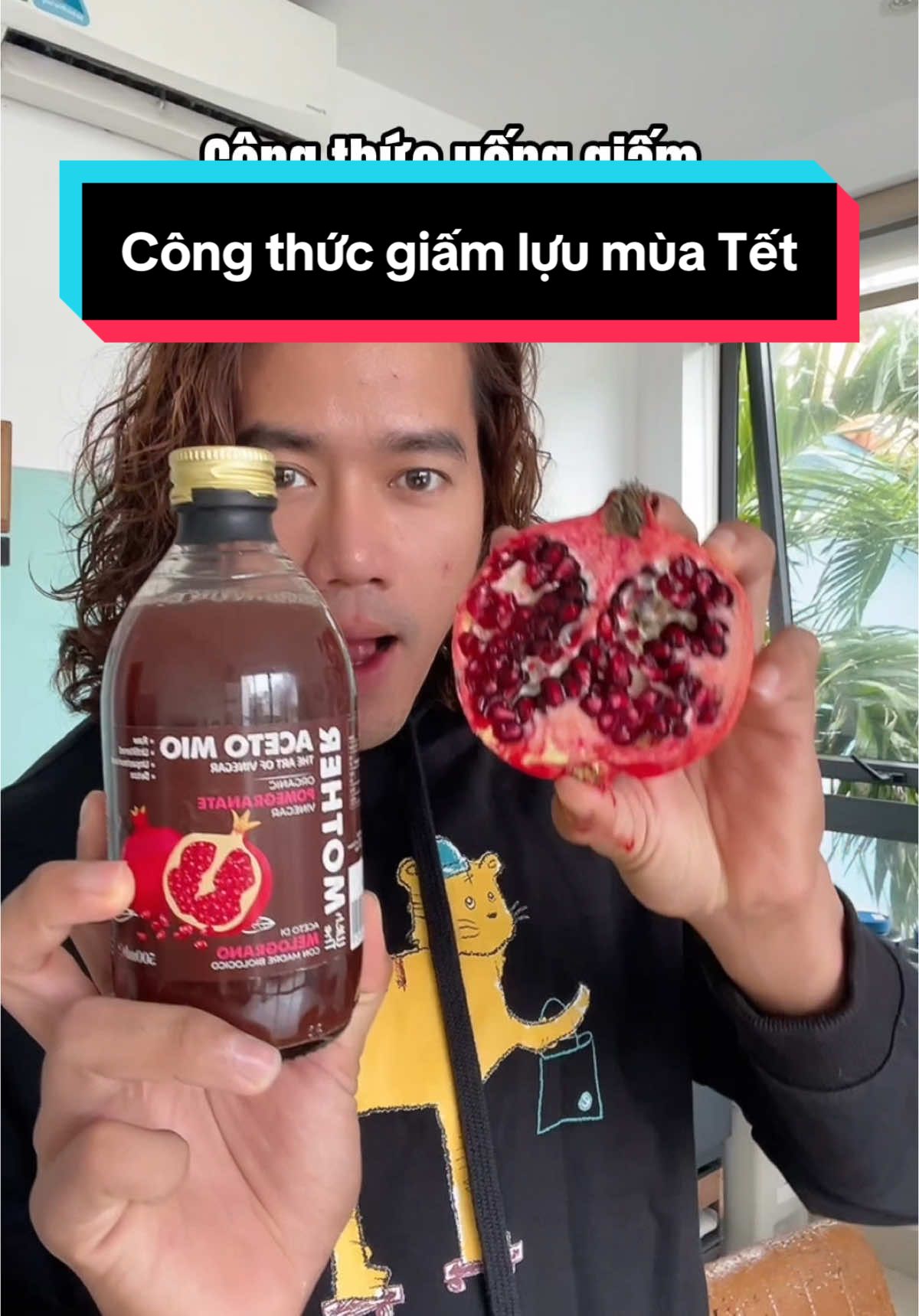 Công thức uống giấm mùa Tết nè #LearnOnTikTok #songkhoe247 #dcgr #Aceto_mio #giấm_organic  #giấm_lựu_hữu_cơ #giamluu #giamluuaceto 