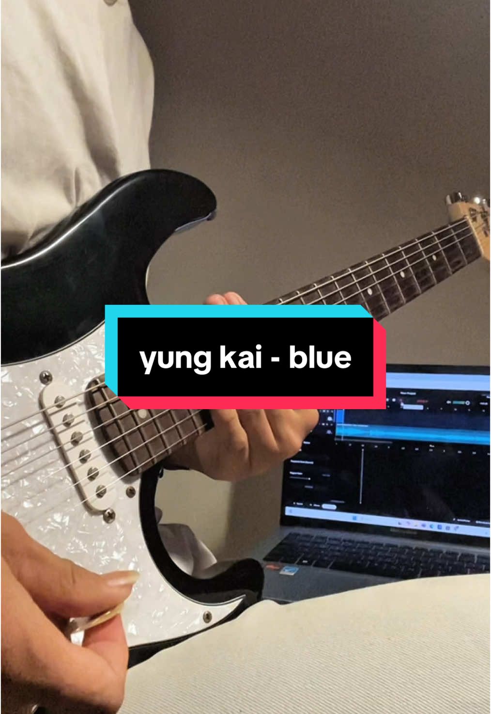 Blue🌊 Original Song🎶 yung kai - blue Masih Tetap Belajar😁 #yungkai #blue  #gitarcover #gitarisindonesia #gitarisindonesia #gitarsolo #gitarispemula #fyp 