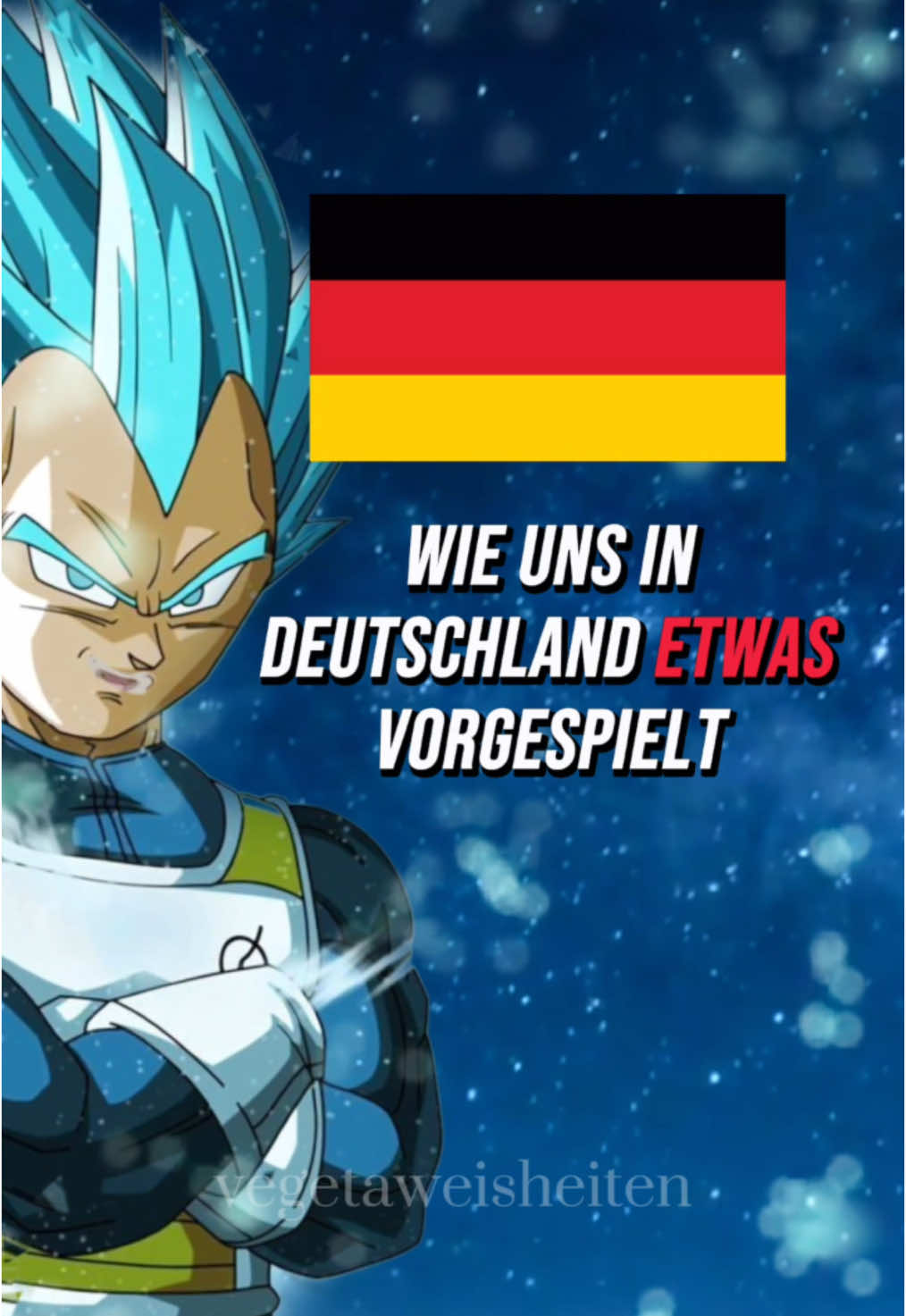 Was sagst du zur aktuellen Lage in Deutschland? #vegeta #weisheiten #motivation #dbz #wachauf #deutschland 