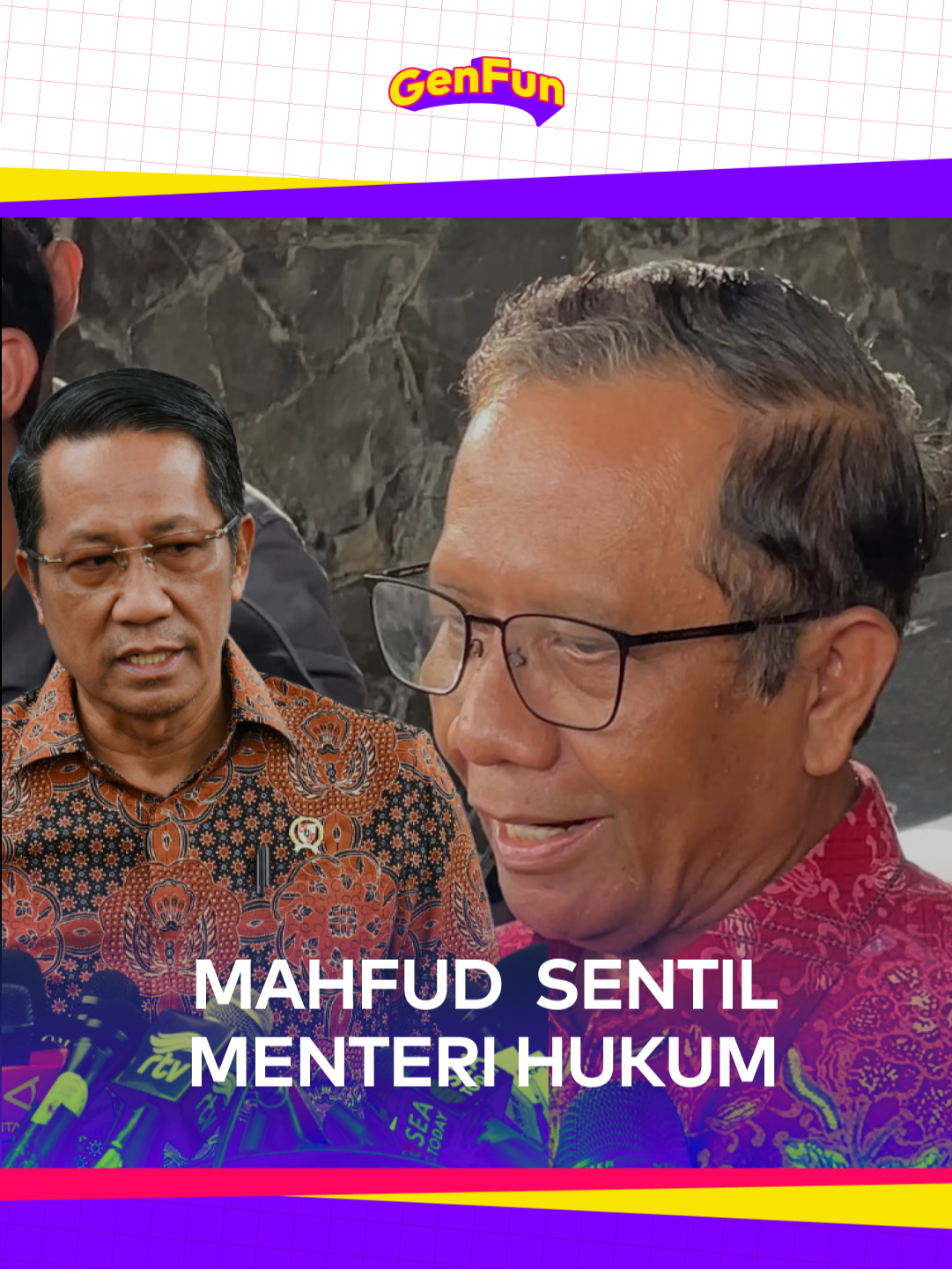 Mantan Menteri Koordinator bidang Politik, Hukum, dan Keamanan (Menko Polhukam) Mahfud MD mengkritik ucapan Menteri Hukum (Menkum) Supratman Andi Agtas yang menyebut pelaku korupsi atau koruptor bisa diampuni melalui pembayaran denda damai. Menurutnya, anak buah Presiden Prabowo Subianto itu telah salah dalam menyampaikan pernyataan. . “Saya kira bukan salah kaprah. Salah beneran. Kalau salah kaprah itu biasanya sudah dilakukan, terbiasa meskipun salah. Ini belum pernah dilakukan kok,” kata Mahfud di kantor MMD Initiative, Jakarta Pusat, Kamis, 26 Desember 2024. . Mahfud mengatakan, tidak pernah ada kasus korupsi diselesaikan secara damai. Menurutnya, jika korupsi dituntaskan lewat cara tersebut maka akan menimbulkan masalah lainnya yaitu kolusi. . Asep Bidin Rosidin/PRMN . Selengkapnya cek link . #mahfudmd #menkum #supratmanandiagtaas #damai #prabowo #prmn