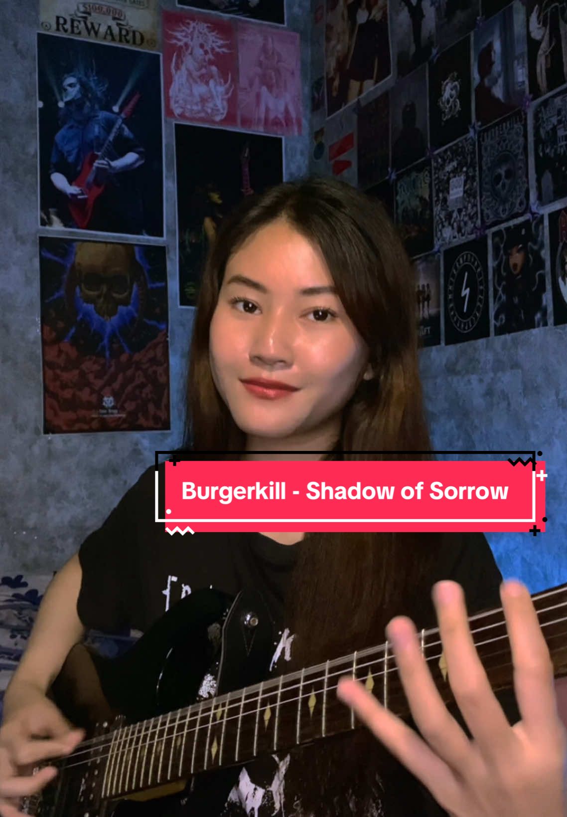 Salam, Begundal! Burgerkill - Shadow of Sorrow always has the special place in my heart. As one of the most influential metal bands from Indonesia, Burgerkill has become a cornerstone of the Indonesian metal scene, known for their hard-hitting sound.  I feel like listening to Shadow of Sorrow particularly resonates with me due to its emotional lyrics and powerful instrumentation. The track’s heavy riffs, melodic solos, and fast-paced rhythms make it an absolute beast to play on guitar—challenging but so rewarding! As a long-time fan, I’ve always been inspired by their sound, so I’m excited to finally share this cover with you all. Hope you enjoy it as much as I did playing it! Drop a comment if you’re a fellow Begundal, or let me know what other tracks you’d love to hear a cover of! 🤘 last but not least, Rest In Peace Eben 😇 I am using GP100 by @Valeton Indonesia 