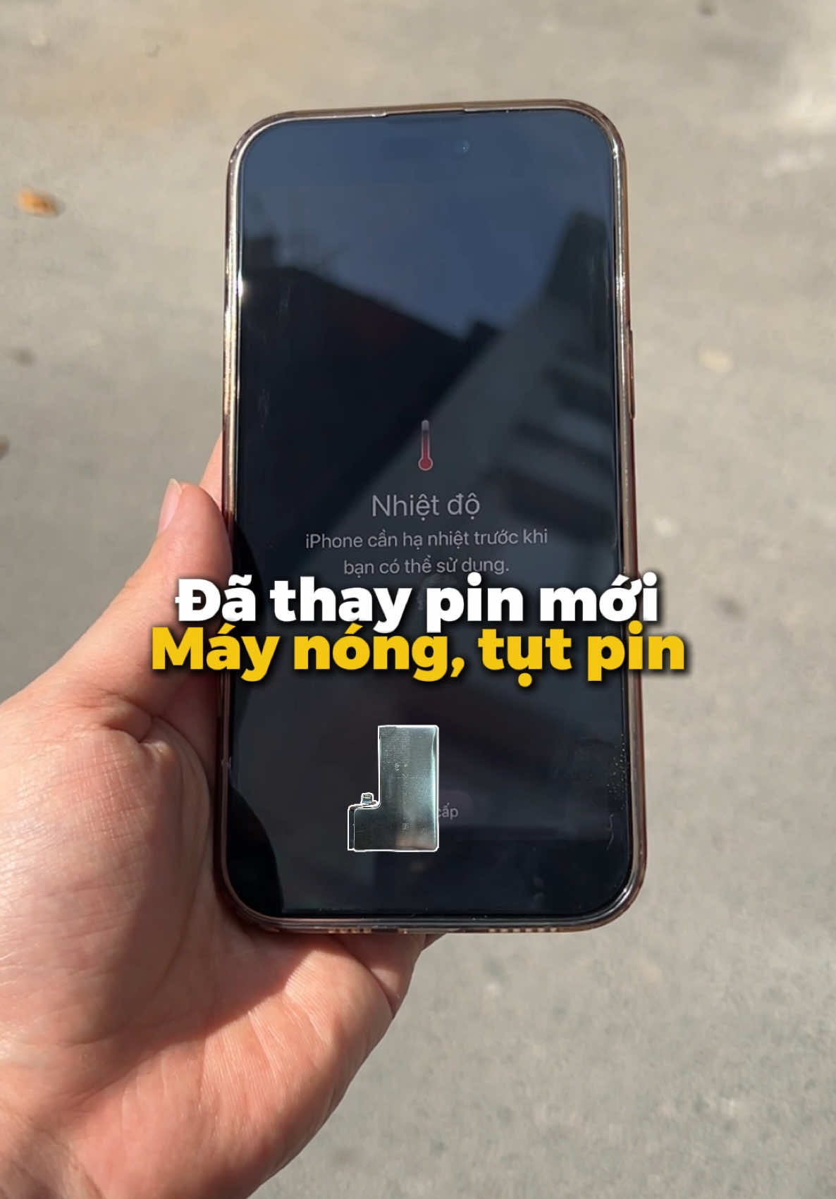 Tại sao dù đã thay pin mới mà máy vẫn nóng và tụt pin nhanh #appleno1  #suatao24h  #suaiphone  #suaiphonehanoi  #iphone  #tmgr 