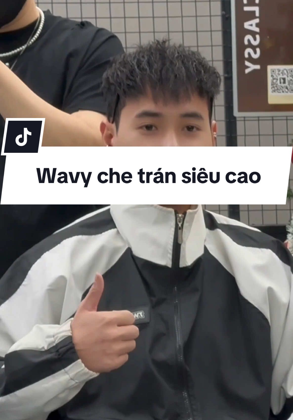 Che trán uy tín luôn phải không anh em 😍😍 #barber #barberstudio #cattocdep #hocmon #wavy #layer #tocchehoi 