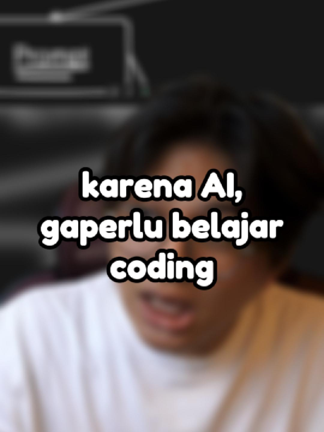 ya gua juga mau kerjaan gua dikerjain AI aja