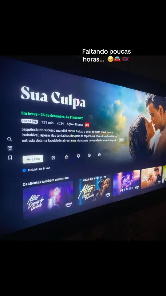 Da 22h mas não da 21h, que ansiedadeeee! 🪢 #fyp #culpatuya #minhaculpa #primevideo #suaculpa #culpamia 