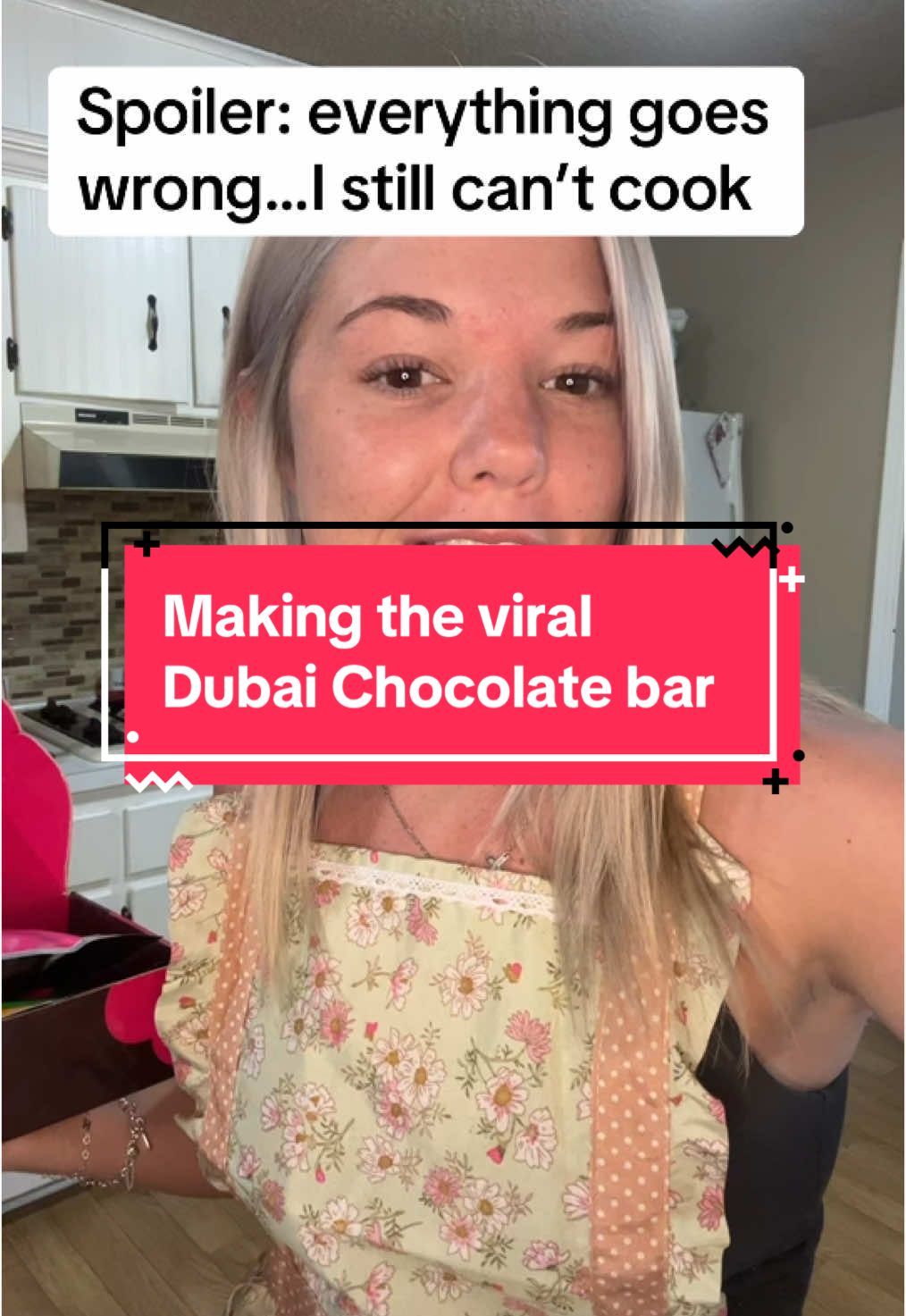 The most disastrous making of the viral Dubai chocolate bar you’ll ever see ! #chocolate #dubaichocolate #dubaichocolatebar #howtomake #cookingfail #fyp 