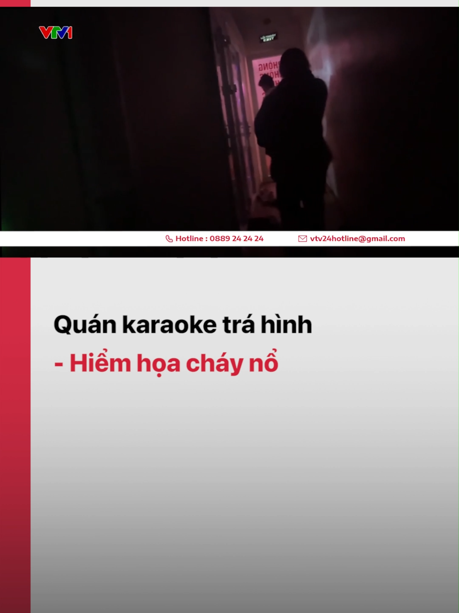 Bên ngoài treo biển “Cà phê” nhưng thực chất bên trong lại là những phòng hát karaoke “3 không””: Không phép - Không lối thoát hiểm - Không đảm bảo an toàn. #vtv24 #vtvdigital #tiktoknews #chayno #chayquankaraoke #karaoketrahinh