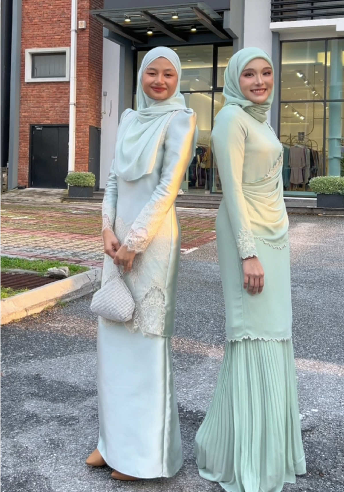 LEFT OR RIGHT? Which piece steals your heart? 💚 Discover the beauty of the Ester and kastiara Kurung, our stunning kurung labuh collection designed to bring timeless charm to your wardrobe. Comment below your favourite! 🌸 #jlabella #jlabellaatelier #bajukurung #bajuraya #bajunikah #bajutunang #bajukonvo #gamis #transition #fashion #raya #dance #abaya #kaftan #outfitcheck #sagegreen #JlabellaGlamorousRaya2025 #JlabellaRayaSeries #jlabellaesterkurung #jlabellakastiarakurung 