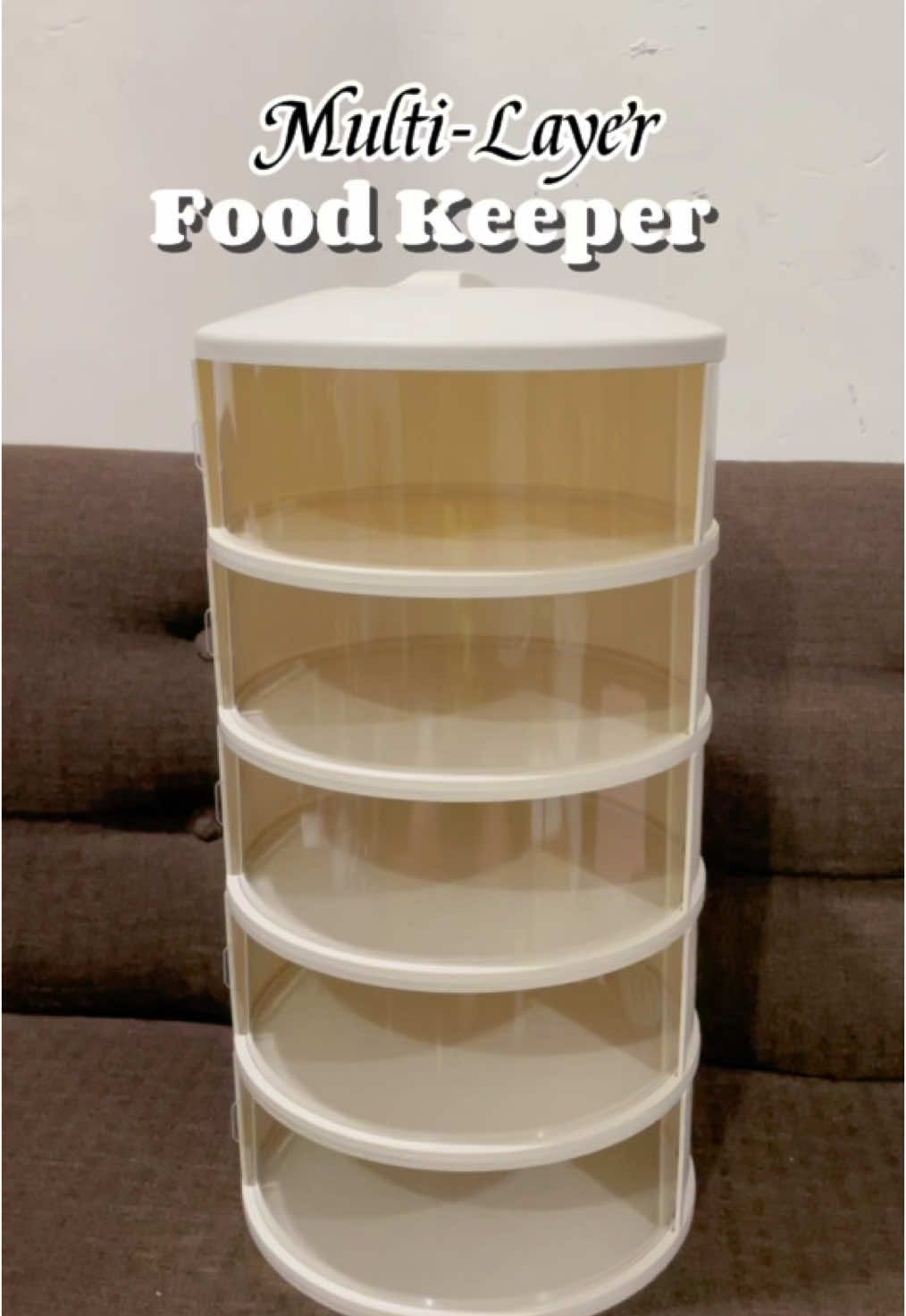 Multi-Layer Food Keeper #foodkeeper #foodkeeper5layer #foodstorage 