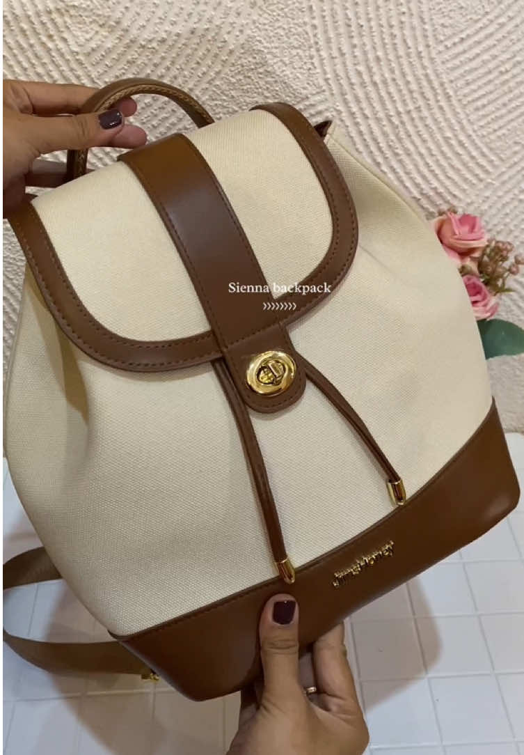 LUCU BANGET GASI sienna backpcak dari jimshoney 🥺🤎✨ #jimshoneyindonesia #backpack #xyzabc #fyp #jimshoney #4u