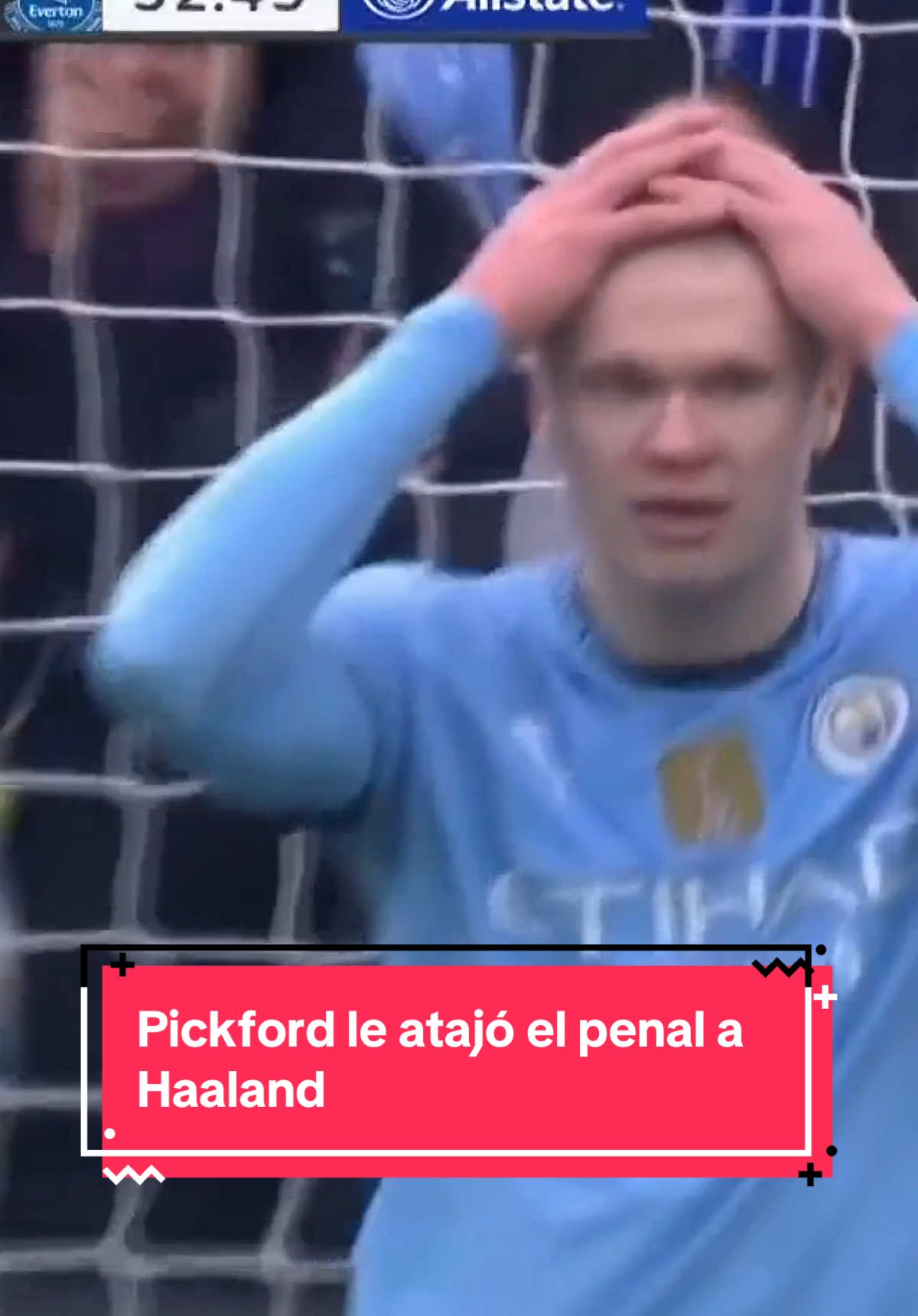 ¡Y Haaland falló el penal😱! ❌ El noruego erró su segundo penal con el Manchester City en la Premier League. 🔵Manchester City 1-1 Everton ⚫ 📺 Universo  y Telemundo APP ➡ tlmdo.co/4h9cccX #LigaPremierTD #PremierLeague #ManchesterCity #Everton #Haaland 