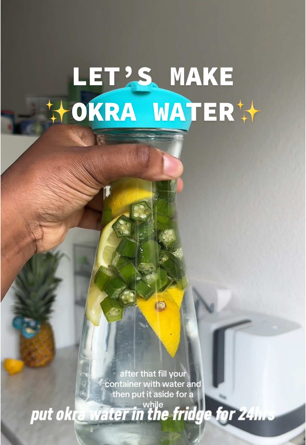 Have you tried this during pregnancy or in general? Did it work? Let me know! 🥹 #okrawaterforpregnancy #laborprep #35weekspregnant #pregnanttiktok #momtok #firsttimemom #winnerzember24 