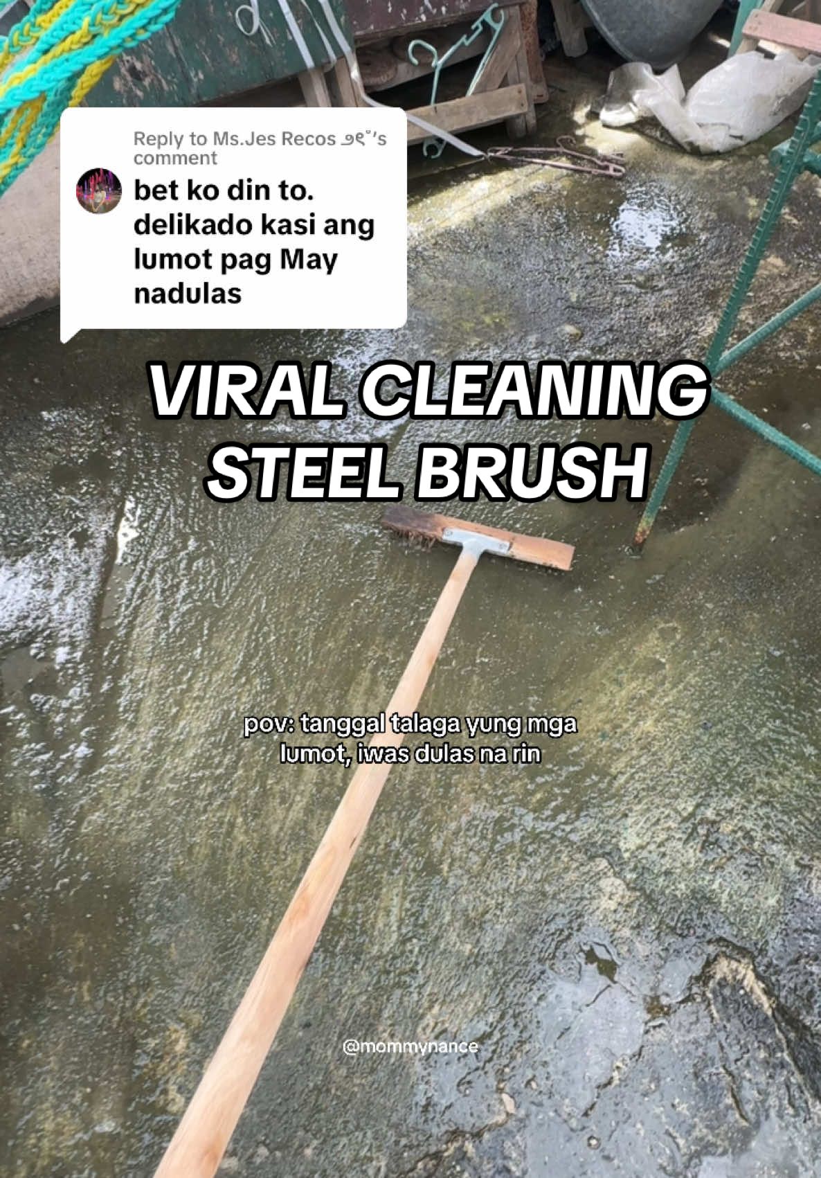 Replying to @Ms.Jes Recos ౨ৎ˚ iwas dulas na talaga buti nalang may Steel Brush #viraltiktok #steelbrush #cleaningessentials #cleaningproducts #homeimprovement #homeessentials 