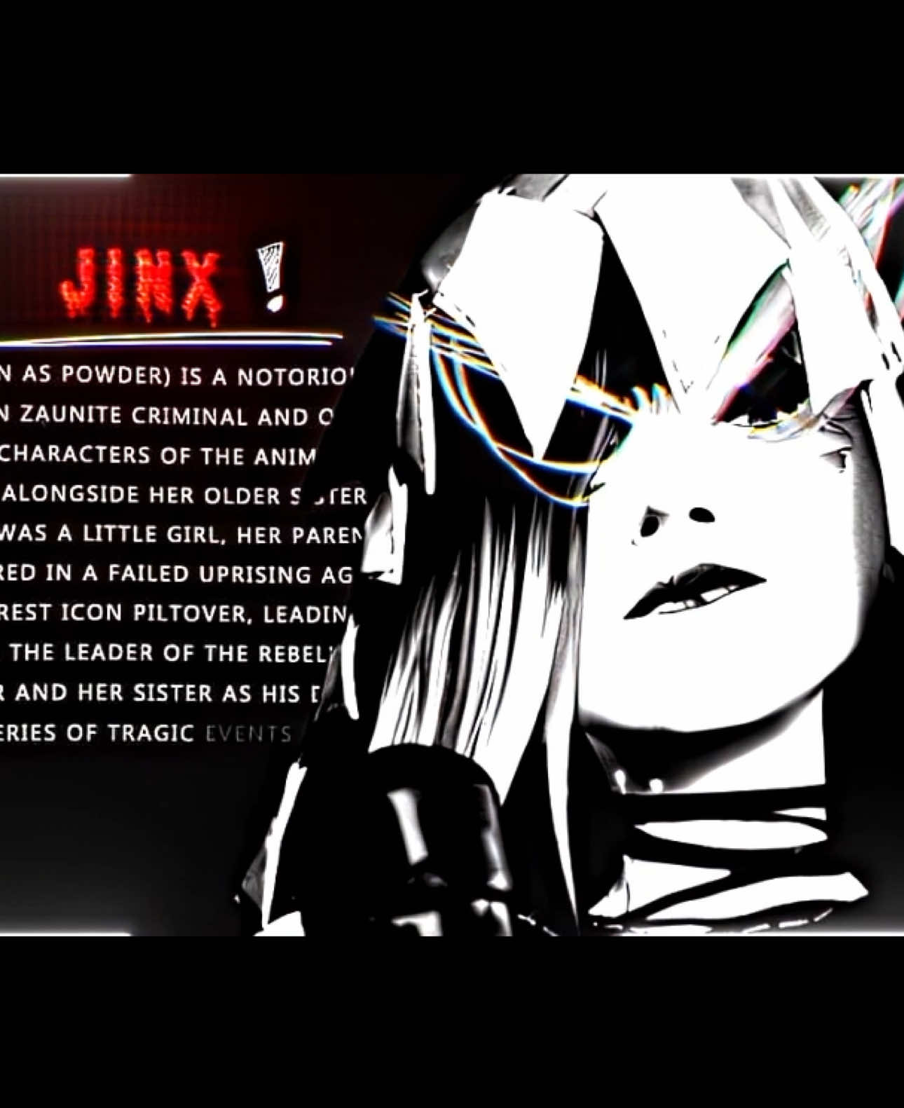 Who is this jinx girl ? 💀#creatorsearchinsights #jinx #jinxedit #jinxarcane #jinxarcaneedit #arcane #arcaneedit #symbioteedit #symbiote 