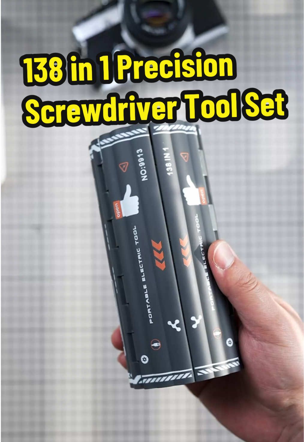 This is the latest model of the 138-in-1 electric screwdriver set!#TikTokShopLastChance #tiktokshopnewyearnewaura #spotlightfinds #screwdriver #productreview #toolstoday #toolsinaction #householditems #household #screwdriver 