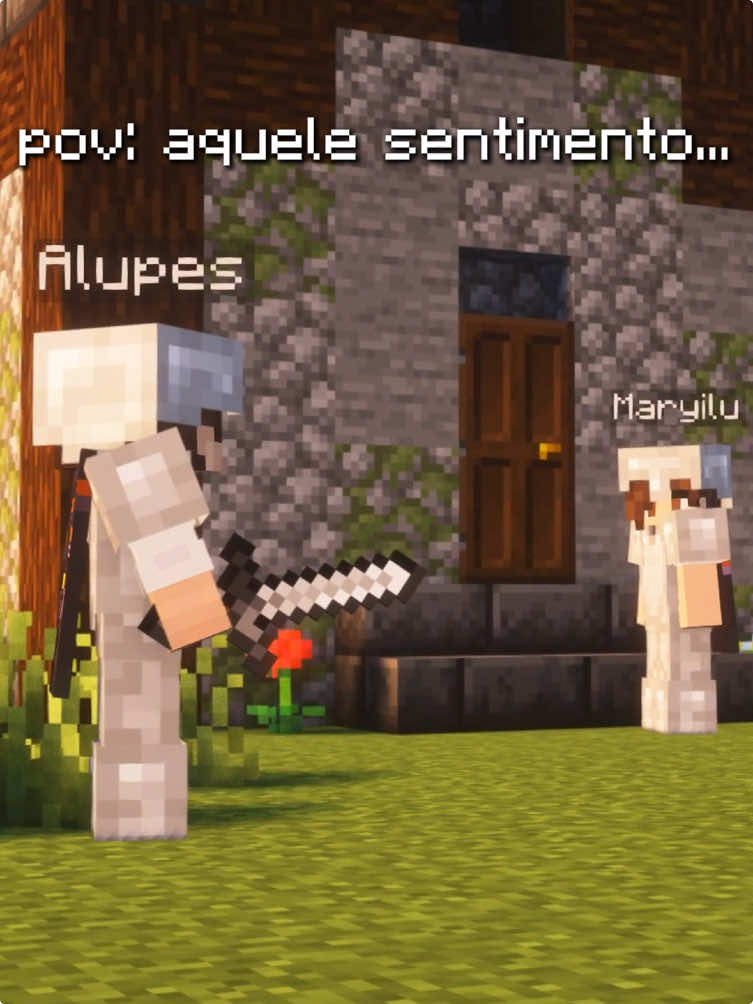 Já aconteceu com você?  #Minecraft #minecraftedit #survival #pov #shaders 