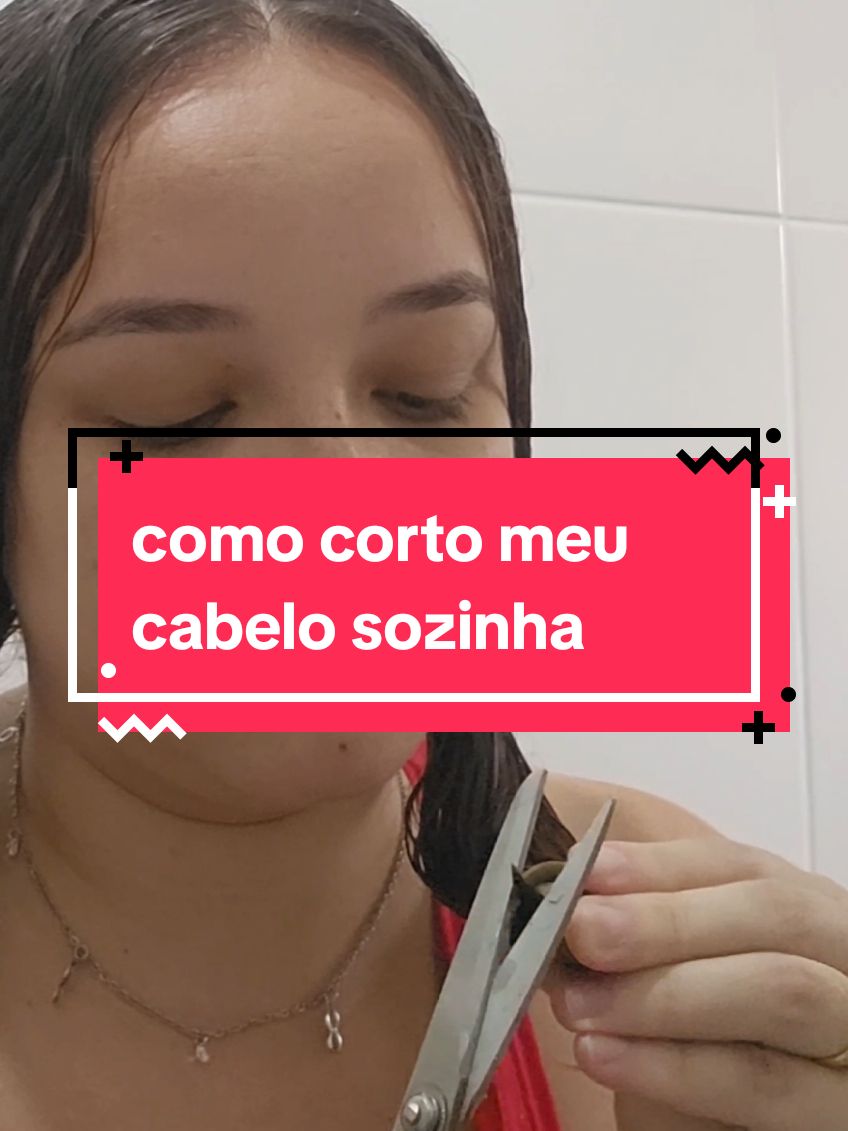 Como cortar cabelo sozinha. Corte em U. #belezafeminina #beautyhacks #autocuidado 