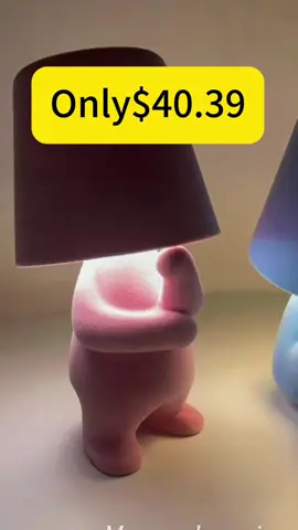 Such a sweet desk lamp!! #desklamp #thinker #nightlight #tiktokholidayhaul #deskdecor 