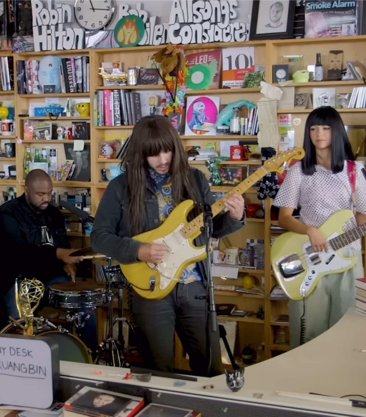 Tiny Desk: Maria Tambien - Khruangbin  Khruangbin brings the world to your ears 🌍✨ With their blend of funk, soul, psychedelia, and global influences, this Texas trio creates instrumental grooves that speak every language. Watch them light up the Tiny Desk with their performance of ‘Maria También’—a track that’s as mesmerizing as their vibe. #Khruangbin #MariaTambien #TinyDeskConcert #LiveMusic #globalgroove #instrumentalvibes #funksoul #musicdiscovery #fyp #indiemusic #psychedelicrock #music #bands #culture #happy 