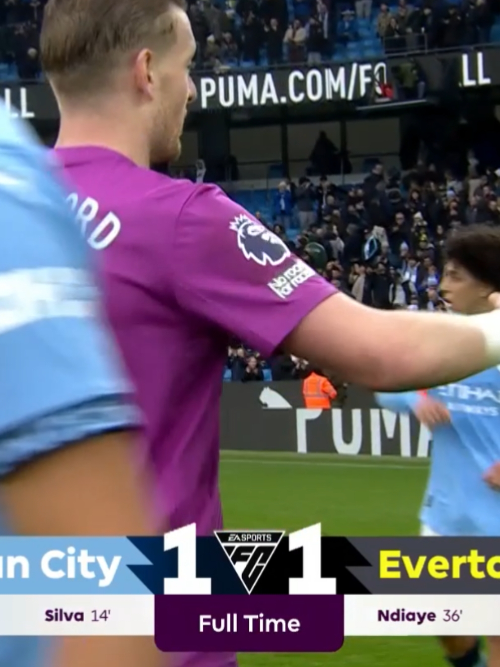 It's 𝐀𝐍𝐎𝐓𝐇𝐄𝐑 disappointing result for Man City 😣😣 #SportsonTikTok #SSFootball #Football #PremierLeague #SSPremierLeague #SSPL #MCIEVE #ManCity #Everton 