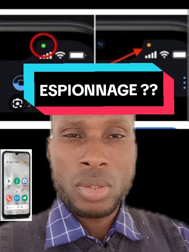 QUE SIGNIFIE CES COULEUR SUR L'ÉCRAN DES TÉLÉPHONES PORTABLES ?? #info #actu #news #explication #conseil #motivation #telephoneportable #application #partage #technologie #ecran #france #europe #espion #gadjet #decouverte #electronique 