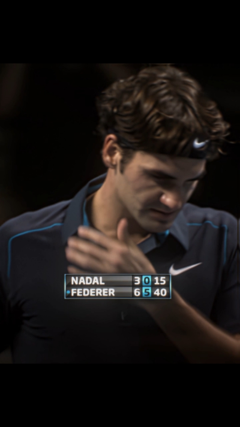 Federer vs Nadal ☠️ | #tennis #fyp #sports #viral #nadal #federer #atpfinals #bagel #edit #tennistiktok 