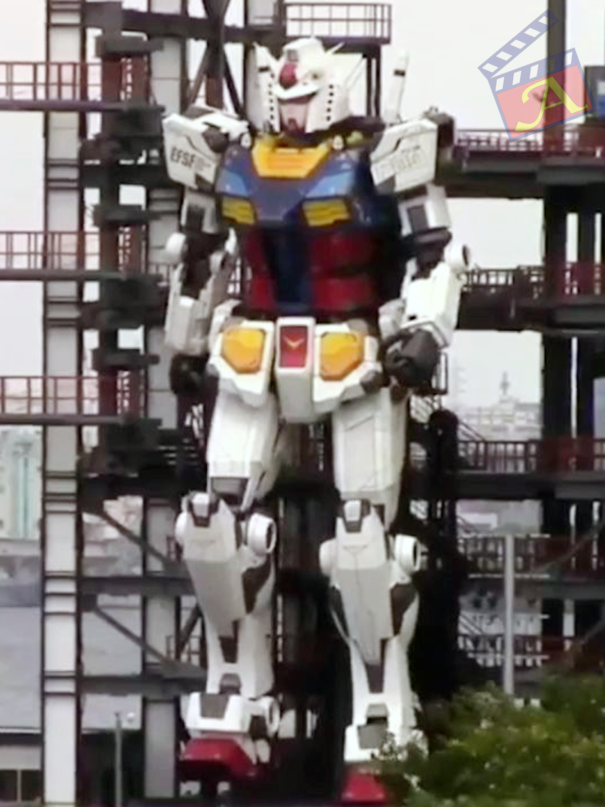 Gundam in real life, Yokohama - Japan. #Gundam #RX78 #RX-78 #RealLife