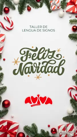 Hoy lanzamos una novedad en AVIVA y Tiktok!!! Desde el Taller de Lengua de Signos os iremos subiendo píldoras de vocabulario para que podamos aprender todos juntos!! #somosAviva #lenguadesignos #navidad 