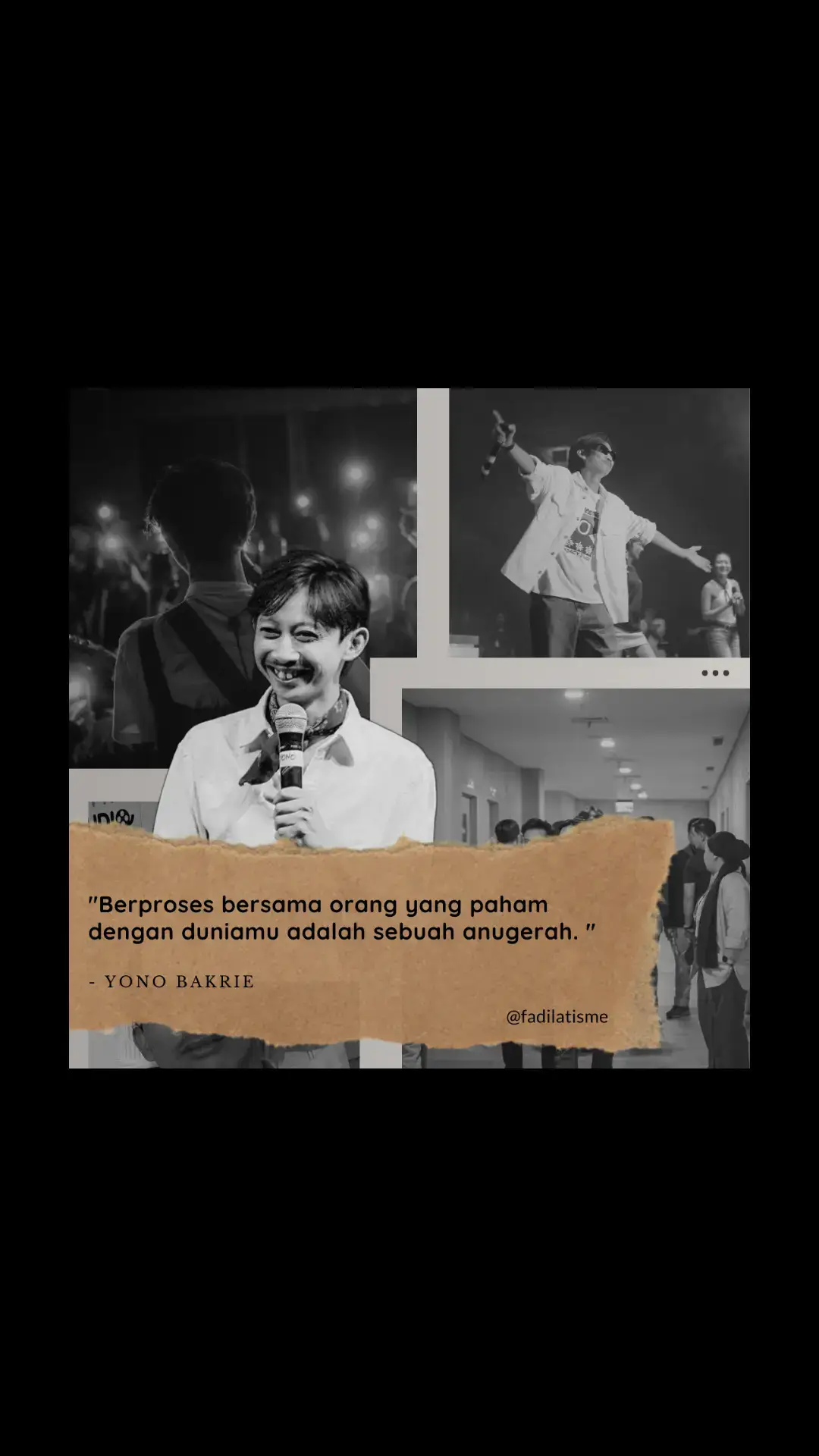 enough.  #yonobakrie #anugerah #proses #dunia #standup #makna #enough 