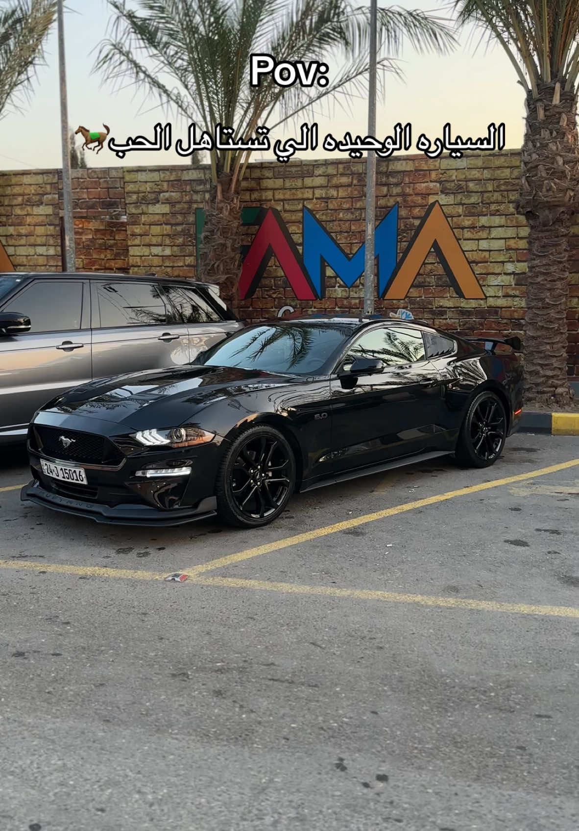 ماشاءالله👾🐈‍⬛#explore #fyp #ford #mustang 