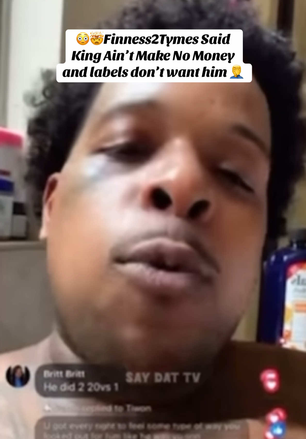 😱#Finesse2Tymes Responds To Lil King And Others following Allegations ‼️😳 #TikTok #Hiphop #Fyp #Fng #FngLilKing 