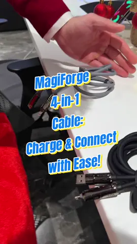 “4-in-1 Power Cable: The Only Charger You’ll Ever Need!”#MAGICJOHNofficial #MAGICJOHN #tiktokmademebuyit #4in1cable #fastcable 