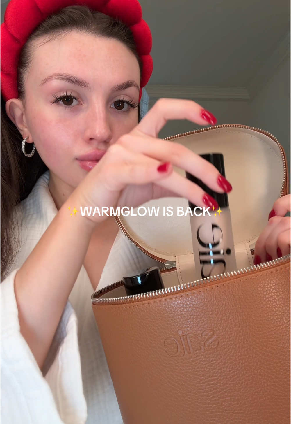 The best gift ever!✨ @Saie Warmglow is back and here to stay!🤎 @sephora #saie #saiebeauty #saiesuperglowygel #warmglow 